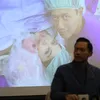 Agus Yudhoyono difoto saat preskon
