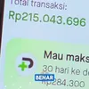 Total belanja online Amanda Manopo