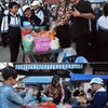 penjual makanan canti, cewek cantik, cewek penjual makanan