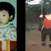 foto masa kecil idol k-pop, foto masa kecil leader idol k-pop