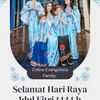 lebaran seleb non muslim, seleb non muslim