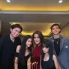 Perayaan ulang tahun Olla Ramlan bersama anak dan kekasih