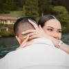 Alyssa peluk Al Ghazali di atas perahu