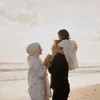 Baby Rumi Anak Dian Pelangi Main ke Pantai