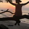 liburan selebriti, liburan atiqah hasiholan, atiqah hasiholan rio dewanto