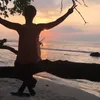 liburan selebriti, liburan atiqah hasiholan, atiqah hasiholan rio dewanto