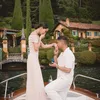 Alyssa Daguise &amp; Al Ghazali Lamaran di Lake Como