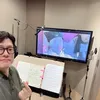 Kim Hyeong Mook di Studio Rekaman