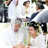 Adegan 'akad nikah' Michelle Ziudith dan Rio Dewanto