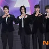 Pesona Idola K-Pop di Red Carpet KBS Music Bank Global Festival 2023