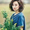 Kim Ji Won Rambut Pendek