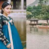 Seleb cantik pakai hanbok