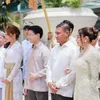Tamara Bleszynski dan Mantan Suami di Acara Tunangan Sang Putra