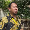 Pengacara Andre Taulany pakai batik