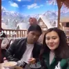 Potret Aaliyah Massaid Pakai Jaket Thariq Halilintar