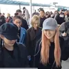 Potret aespa di Bandara Incheon