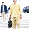 Ahn Bo Hyun di Bandara Menuju Indonesia