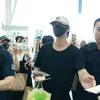 Ahn Hyo Seop di Bandara Berangkat ke Indonesia