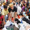 Aisar Khaled Beri Bantuan pada Korban Banjir Bali