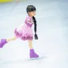 Potret Aksi Chava Anak Rachel Vennya Ikut Kompetisi Ice Skating Tingkat Asia
