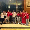 Potret Al Ghazali Tampil Unik Saat Nonton Timnas
