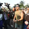 Potret Aldi Taher Bergaya di Citayam Fashion Week