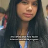 Almira Yudhoyono Saat Ikut Konferensi Simulasi PBB