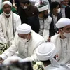 alvin faiz di pernikahan adik