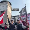 Andovi da Lopez dan Jovial da Lopez Orasi depan Gedung DPR
