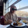 Anissa Istri Raditya Dika umrah