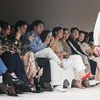 Annisa Yudhoyono dan Aira di Acara Fashion Show