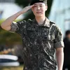 Artis Top Korea saat Pakai Baju Militer, selebriti korea