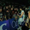 Atta Halilintar gendong ameena sapa penonton