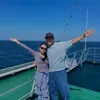Aulia DA Naik Kapal Pelni