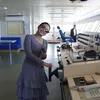 Aulia DA Naik Kapal Pelni