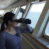 Aulia DA Naik Kapal Pelni