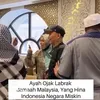 Potret Ayah Rojak Adu Mulut dengan Jamaah Haji Malaysia