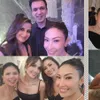 Ayu Dewi Selfie dengan Tamu Selebritis