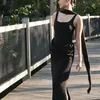 Azizah Salsha pakai dress hitam