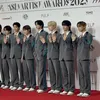 Potret Boygroup K-Pop di Red Carpet Asia Artist Awards 2023