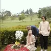 Bunga Citra Lestari Ziarah ke Makam Ashraf Sinclair