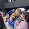 Amora Lemos di momen kelulusan SMP