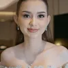 Sarah Menzel di Resepsi Pernikahan Kakak