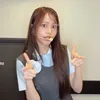 Potret Carmen Hearts2Hearts saat Joget Lagu Style Versi Dangdut Koplo