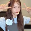 Potret Carmen Hearts2Hearts saat Joget Lagu Style Versi Dangdut Koplo