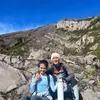 Potret Chef Juna Mendaki Gunung Agung