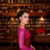 Cinta Laura Tampil Cantik Pakai Kebaya Merah