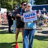 Daffa Wardhana Marini Zumarnis Sydney Marathon
