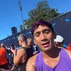 Daffa Wardhana Marini Zumarnis Sydney Marathon