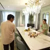 Meja makan Raffi Nagita